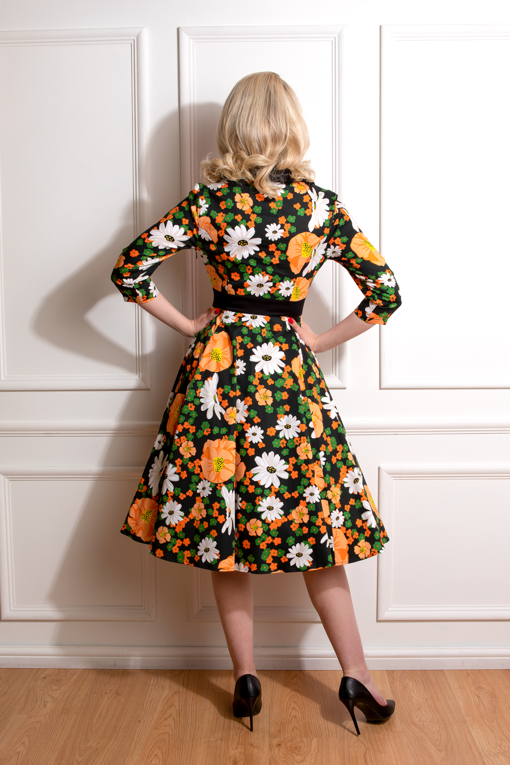 Tessa Floral Swing Dress